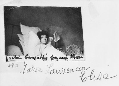 Marie Laurencin, from the Marcel Jouhandeau Album by French Photographer